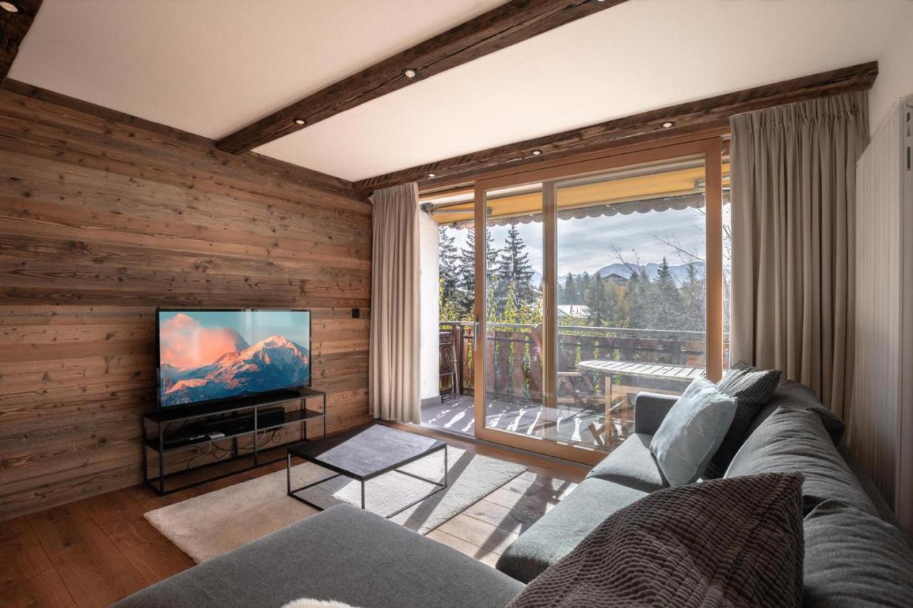 Apartment Etrier 크란스몬타나 외부 사진